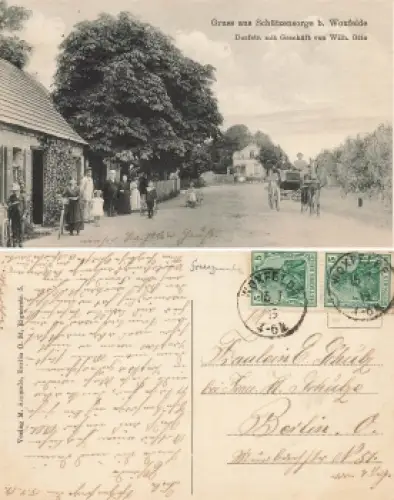 Schützensorge bei Woxfelde Neumark Dorfstrassse o 15.7.1919