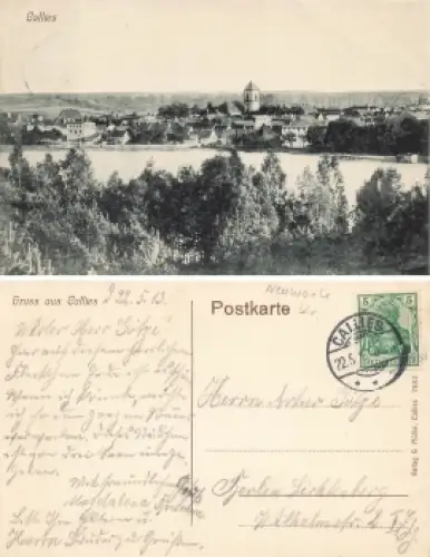 Callies Neumark Kalisz Pomorski  o 22.5.1913