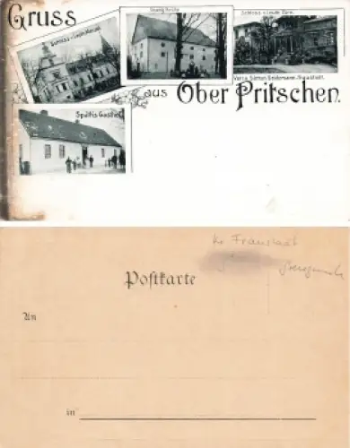 Ober Pritschen Kreis Fraustadt * um 1900