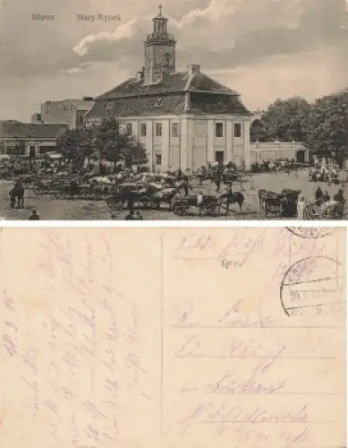 Mlawa Stary-Rynek Feldpost 20.3.1915