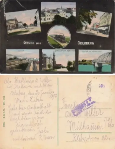 16248 Oderberg o um 1918