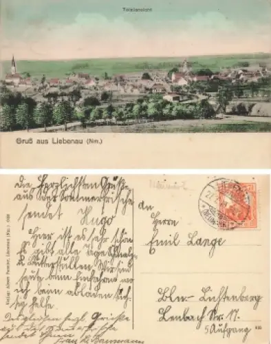 Liebenau Neumark Lubrza o 27.7.1918