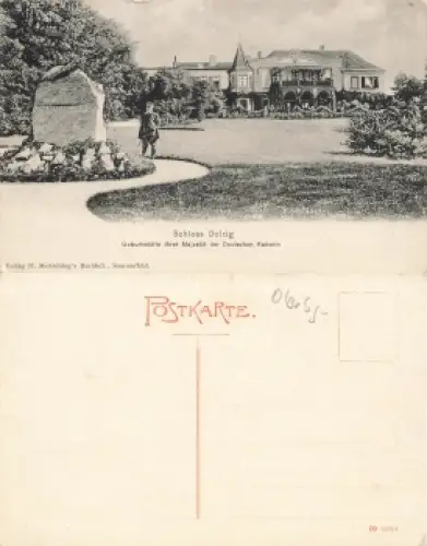 Sommerfeld Schloss Dolzig * um 1910