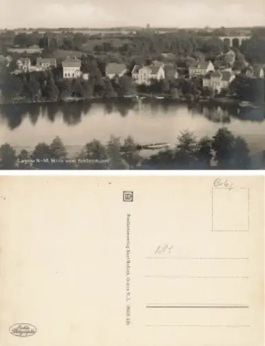 Lagow Neumark vom Schlossturm o um 1930