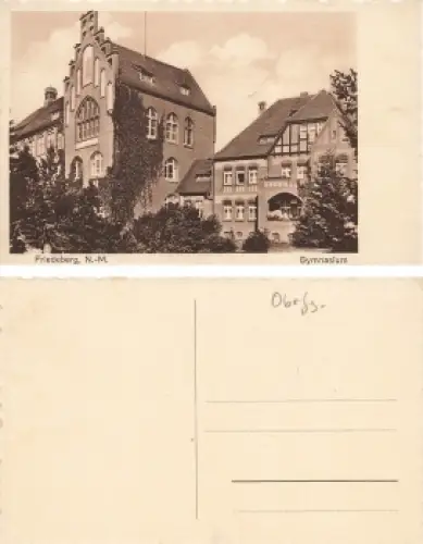 Friedeberg Neumark Gymnasium Strzelce Krajenskie * um 1930