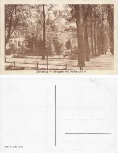 Zielenzig Volksschule Sulecin * um 1920