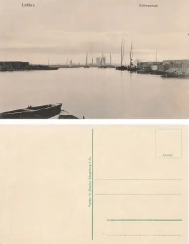 Labiau Hafen Ostpreussen Polessk * um 1910