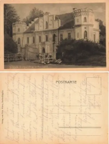 Kurland Schloss Sorgenfrei Wassiljewka * um 1920