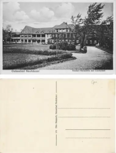 Seebad Neuhäuser Ostpreussen Kinder Heilstätte bei Lochstädt Metschnikowo * um 1920