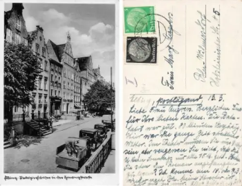 Elbing Westpreußen Spieringstrasse Elblag o 13.3.1940