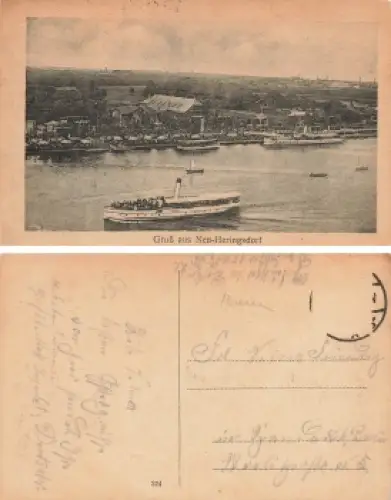 Neu Heringsdorf Pommern Hafen o um 1920