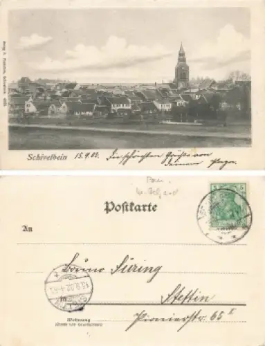 Schivelbein Pommern Swidwin o 1902