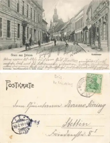 Driesen Neumark Richtstrasse Drezdenko o 1905