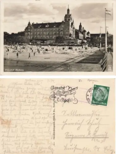Kolberg Pommern Kolobrzeg o 1934