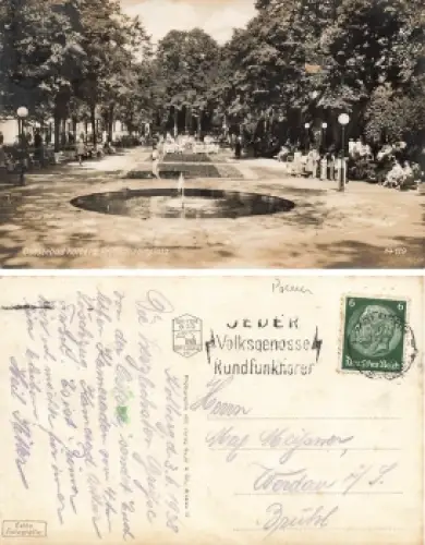 Kolberg Pommern Frühkonzertplatz Kolobrzeg o 1938