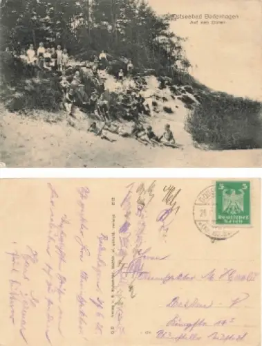 Bodenhagen Ostseebad Pommern Bagicz o 1925