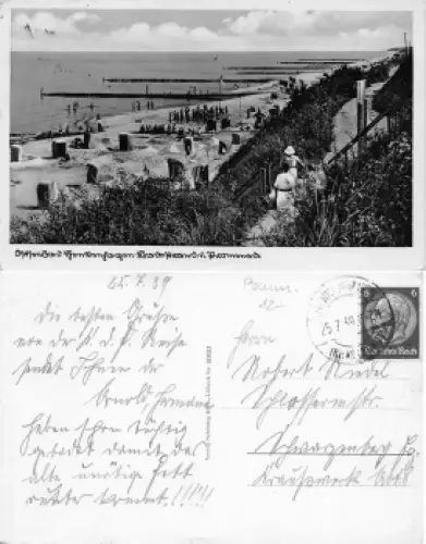 Henkenhagen Ostseebad Pommern Ustronie Morskie o 1939