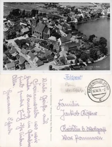 Freienwalde Pommern Chociwel Feldpost 1939