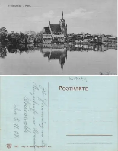 Freienwalde Pommern Chociwel gebraucht 1909