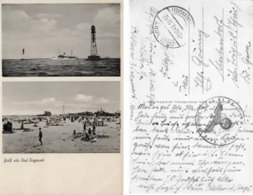 Ziegenort Pommern Trzebiez Feldpost Feld FAS 13 Ausb Gr Sp 2.10.1942