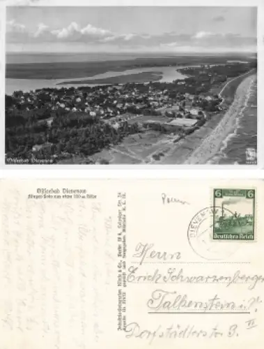 Dievenow Ostseebad Insel Wollin Pommern Dziwnow o 1935