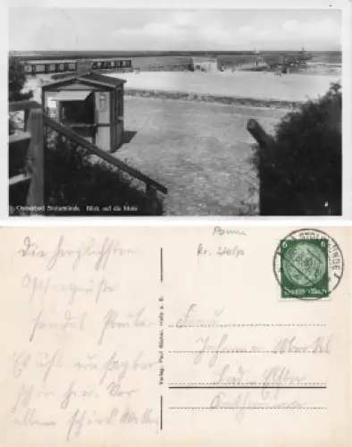 Stolpmünde  Pommern Ustka o um 1936