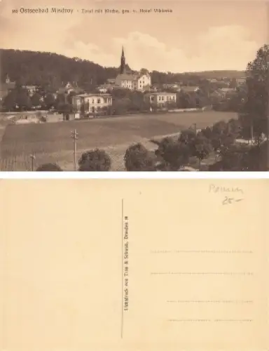 Misdroy Insel Wollin Pommern vom Hotel Viktoria Miedzyzdroje * um 1920