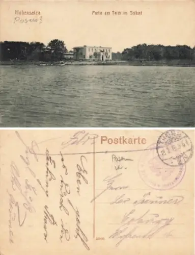 Hohensalza Pommern Inowroclaw Feldpost Thorn 1915
