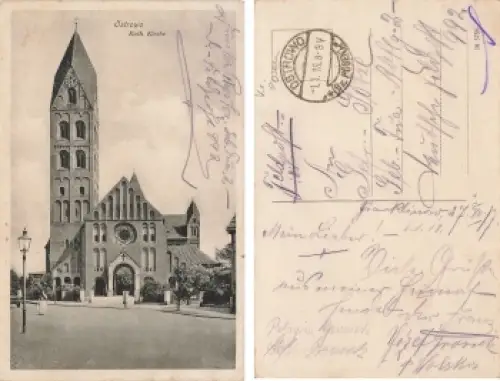 Ostrowo Posen Kirche o 1918