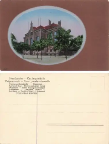 Wongrowitz Posen Gymnasium Wagrowiec * um 1910