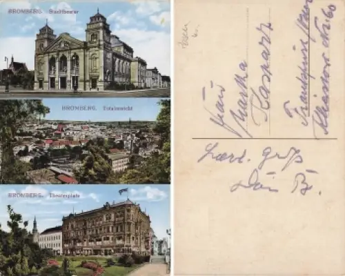 Bromberg Posen  Bydgoszcz gebraucht um 1920