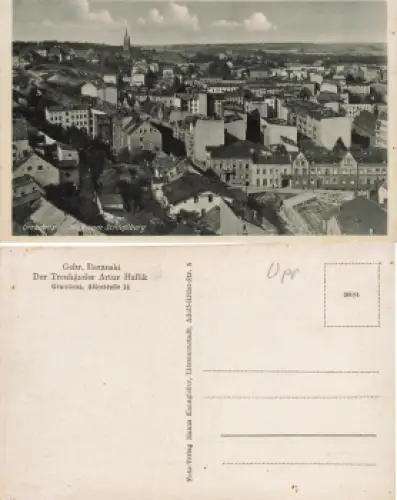 Graudenz Westpreussen vom Schlossberg Grudziadz * um 1920