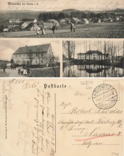 Wanscha bei Ostritz Spytkow  o 1913