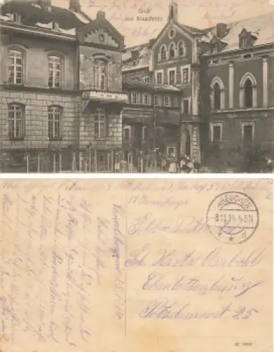Kraschnitz Schlesien Krosnice o 1914