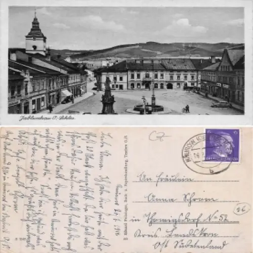 Jablunkau Oberschlesien Jablunkov o 1944