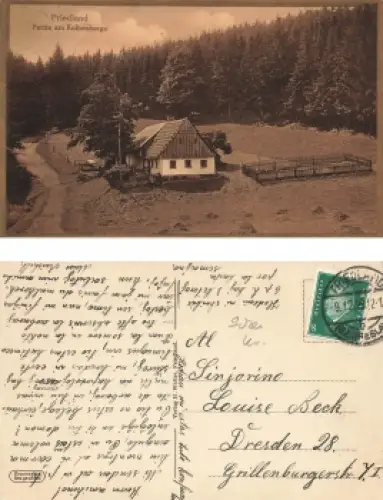 Friedland am Kolbenberge Oberschlesien Korfantow o 1929