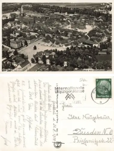 Grottkau Schlesien Grodkow Fliegeraufnahme o 1939