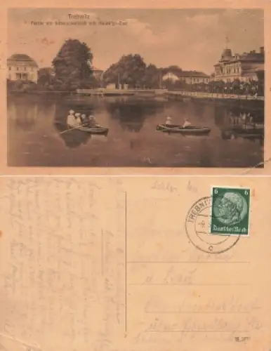 Trebnitz Schlesien Hedwigsbad Trzebnica o 1938