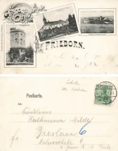 Prieborn Schlesien Przeworno o 1907