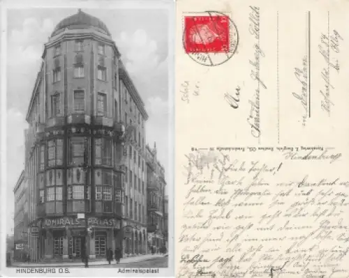 Hindenburg Oberschlesien Admiralspalast Zabrze o 1929
