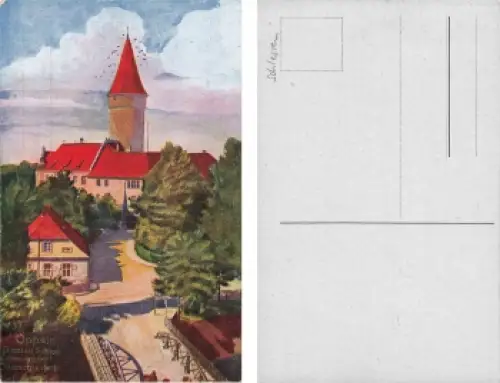 Oppeln Oberschlesien Piasten Schloss Opole  * um 1920
