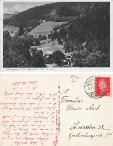 Friedland Schlesien Blitzengrund Mieroszow o 1929