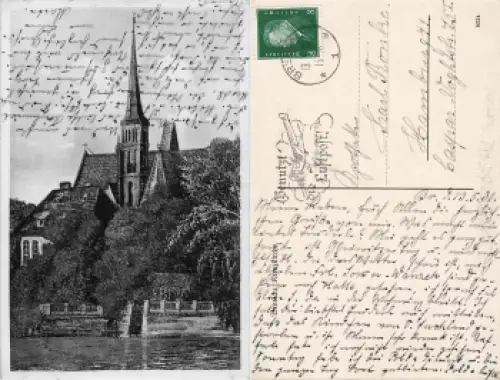 Breslau Schlesien Kreuzkirche Wroclaw o 1931