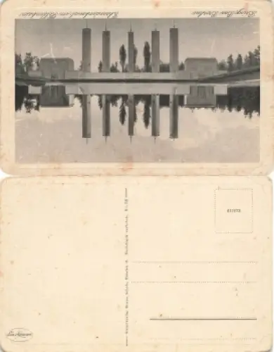 Brieg Schlesien Ehrendenkmal im Heldenhain Brzeg * um 1940