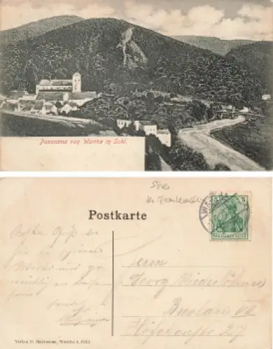 Wartha Schlesien Bardo o 1908