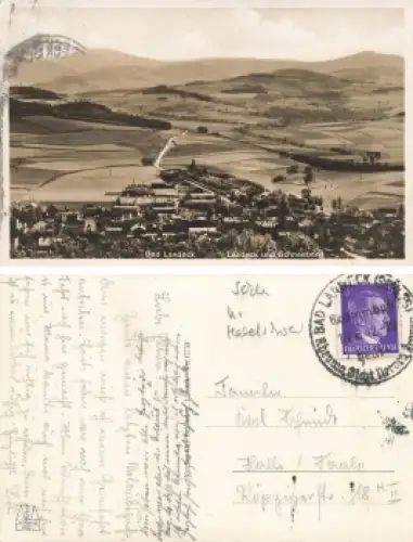 Bad Landeck Schlesien Ladek-Zdroj o 1942