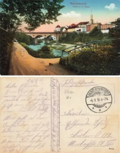 Habelschwerdt Schlesien an der Neisse Bystrzyca Klodzka  o 1916