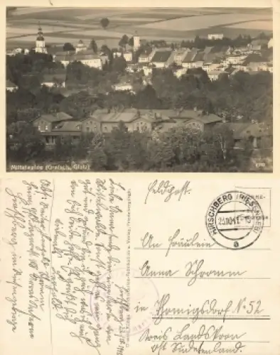 Mittelwalde Schlesien Grafschaft Glatz Miedzylesie Feldpost Heimat-Pferdelazarett 108 o 1941