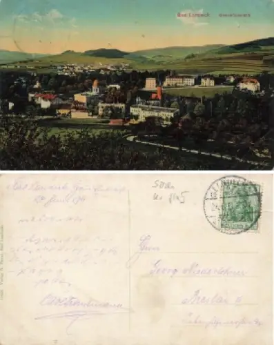 Bad Landeck Schlesien Ladek-Zdroj o 1911