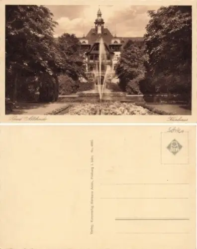 Bad Altheide Schlesien Kurhaus  Polanica-Zdroj * um 1930